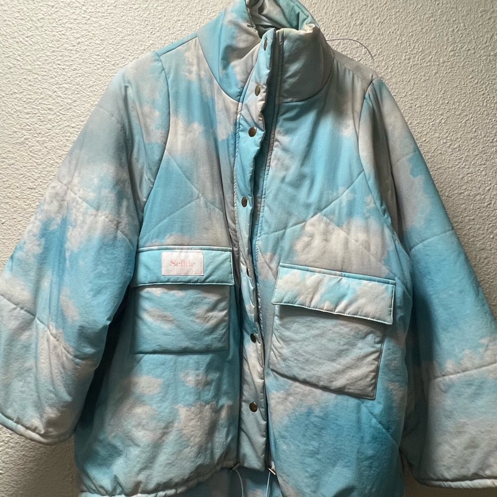 Selkie Head in the Clouds Puffer Jacket, size S - Picture 1 of 9